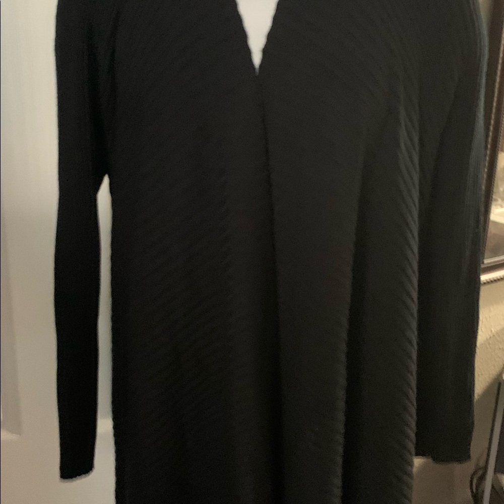 Angled front wrap Cardigan